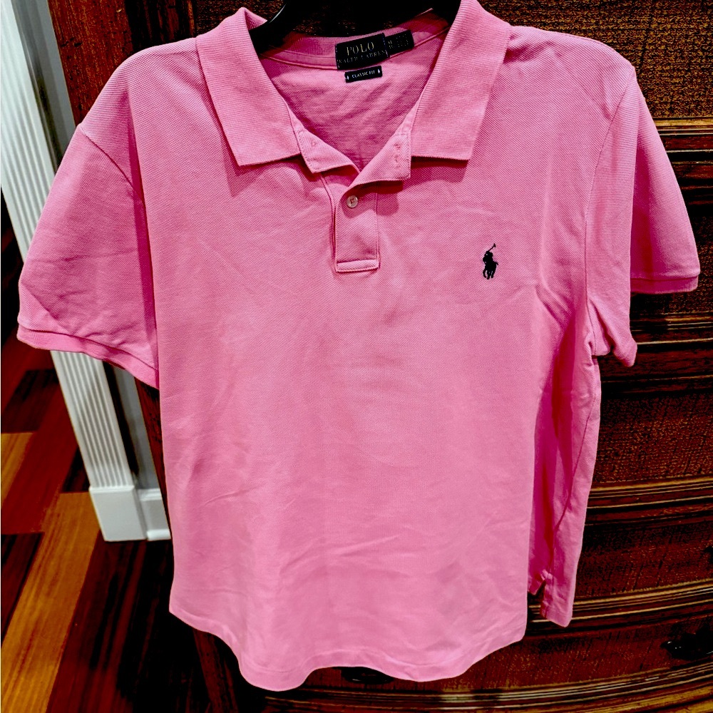 Polo by Ralph Lauren Pink Polo Shirt